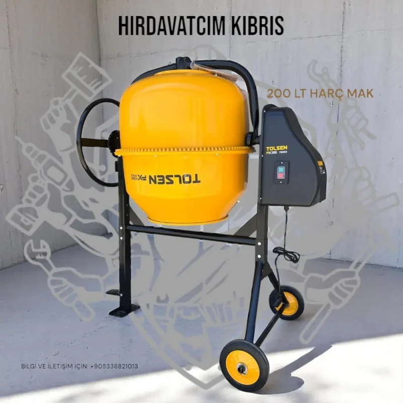 Tolsen 200 Lt Harç Makinası